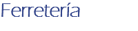 Ferretería